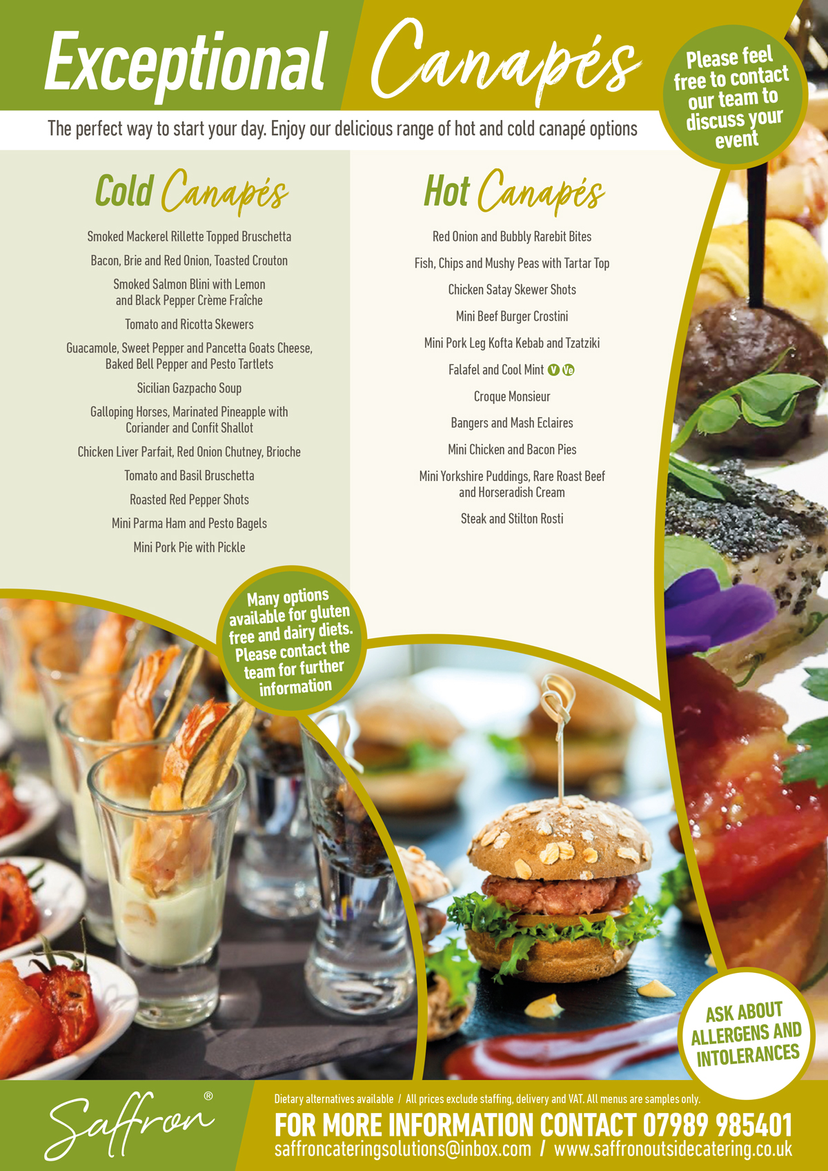 Banqueting Packages Saffron Menu Banqueting Packages 2 - Banqueting Packages